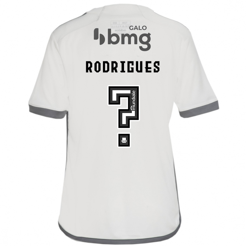 Niño Fútbol Camiseta Vinicius Rodrigues #0 Blanquecino 2ª Equipación 2024/25 Argentina