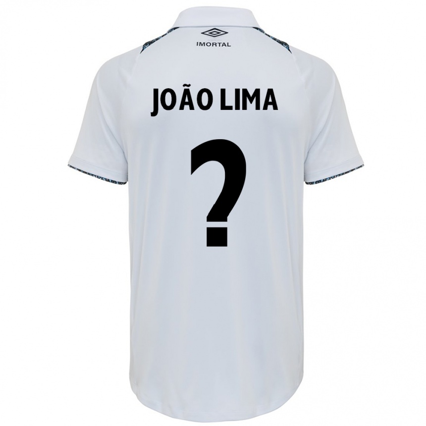 Niño Fútbol Camiseta João Vitor #0 Blanco Azul 2ª Equipación 2024/25 Argentina