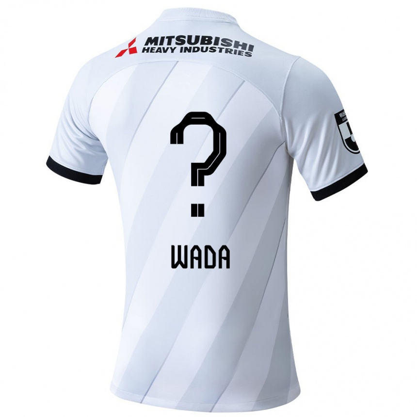 Niño Fútbol Camiseta Naoya Wada #0 Gris Blanco 2ª Equipación 2024/25 Argentina