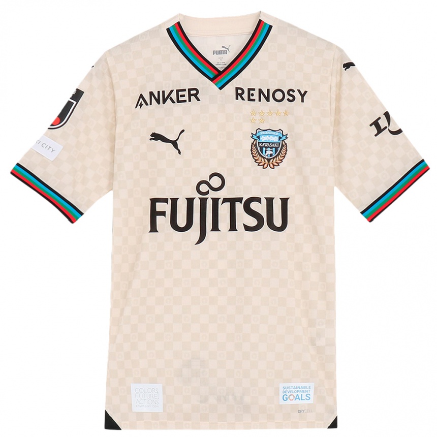 Niño Fútbol Camiseta Ryota Kashimura #24 Blanco Gris 2ª Equipación 2024/25 Argentina