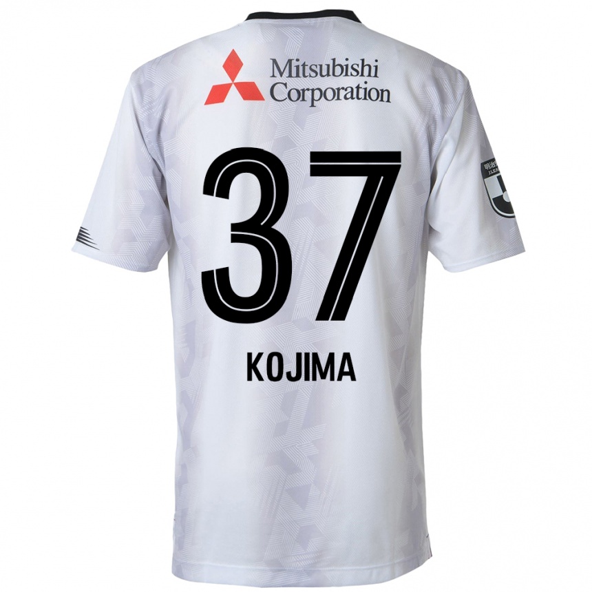 Niño Fútbol Camiseta Satsuki Kojima #37 Blanco Negro 2ª Equipación 2024/25 Argentina