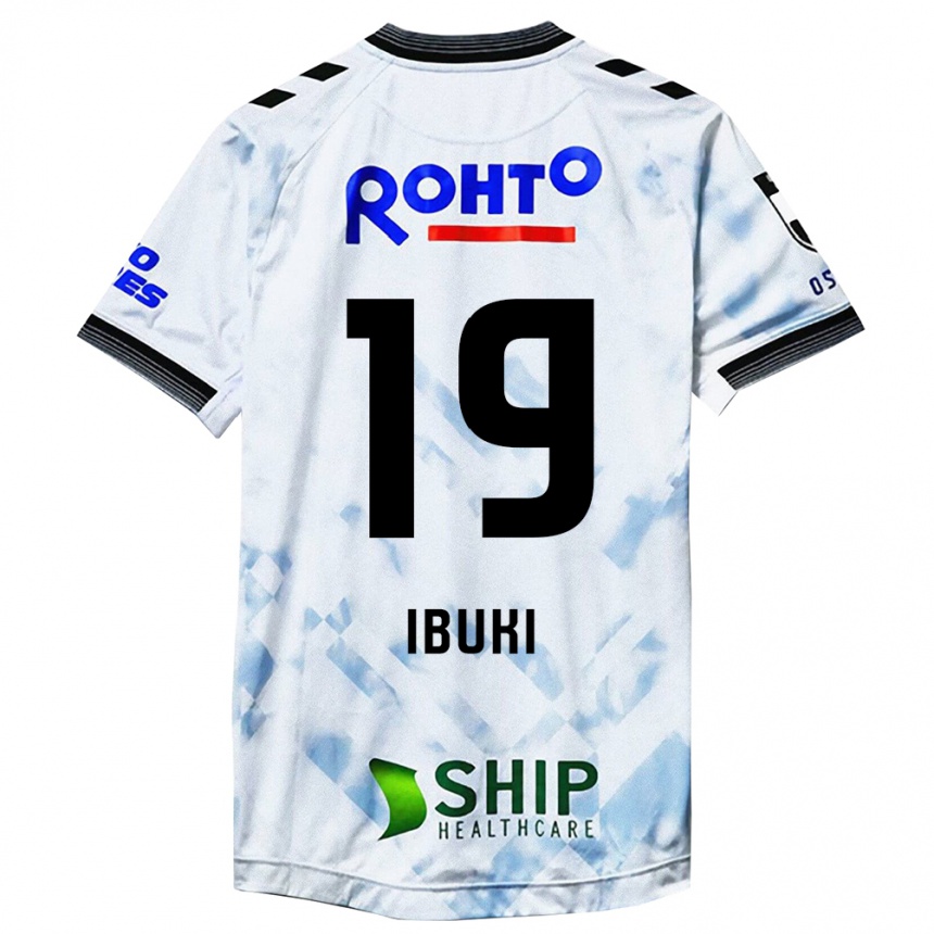 Niño Fútbol Camiseta Ibuki Konno #19 Blanco Negro 2ª Equipación 2024/25 Argentina