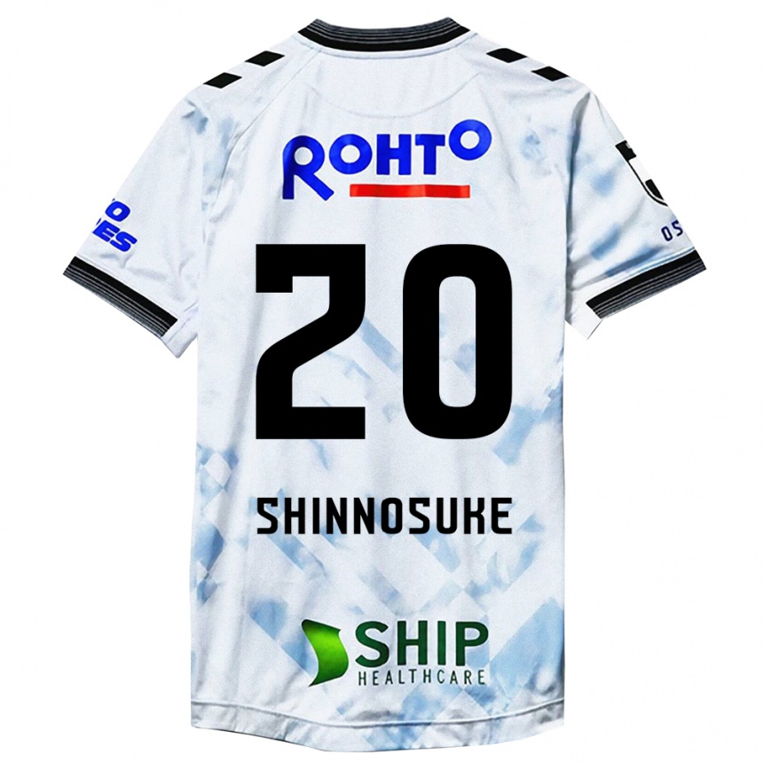 Niño Fútbol Camiseta Shinnosuke Nakatani #20 Blanco Negro 2ª Equipación 2024/25 Argentina