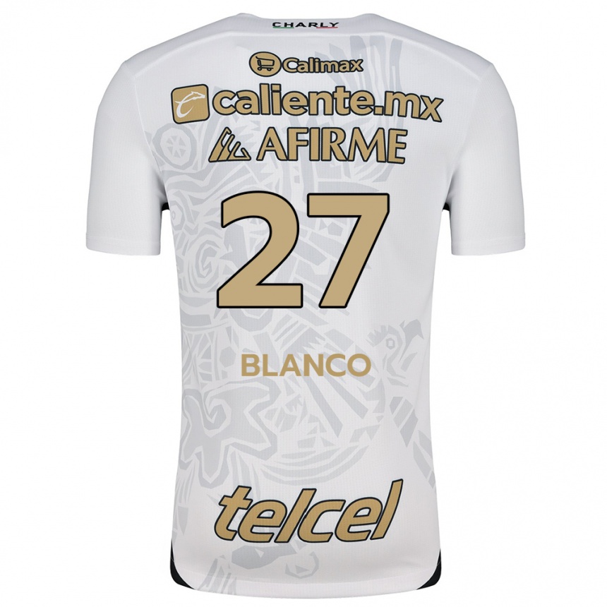 Niño Fútbol Camiseta Domingo Blanco #27 Blanco Negro 2ª Equipación 2024/25 Argentina