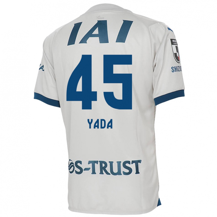 Niño Fútbol Camiseta Ryunosuke Yada #45 Blanco Azul 2ª Equipación 2024/25 Argentina