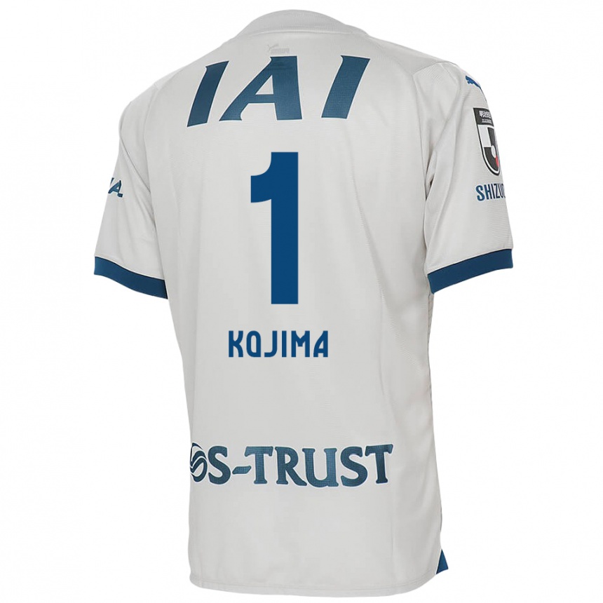 Niño Fútbol Camiseta Shuta Kojima #1 Blanco Azul 2ª Equipación 2024/25 Argentina