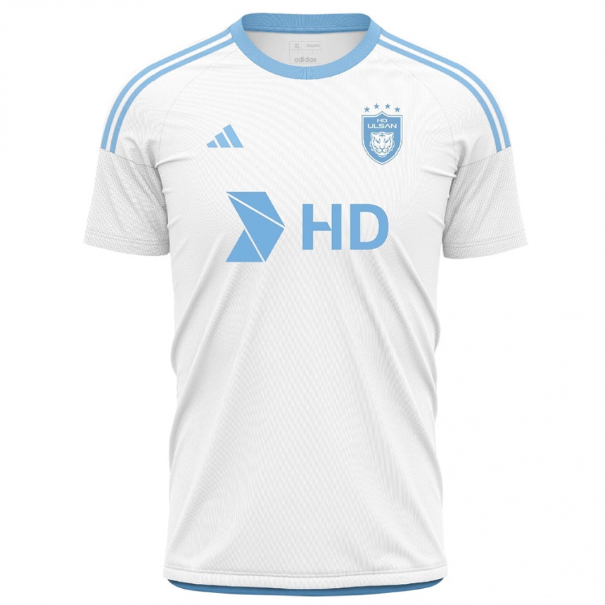 Niño Fútbol Camiseta Yong-Hyeon Yi #26 Blanco Azul 2ª Equipación 2024/25 Argentina