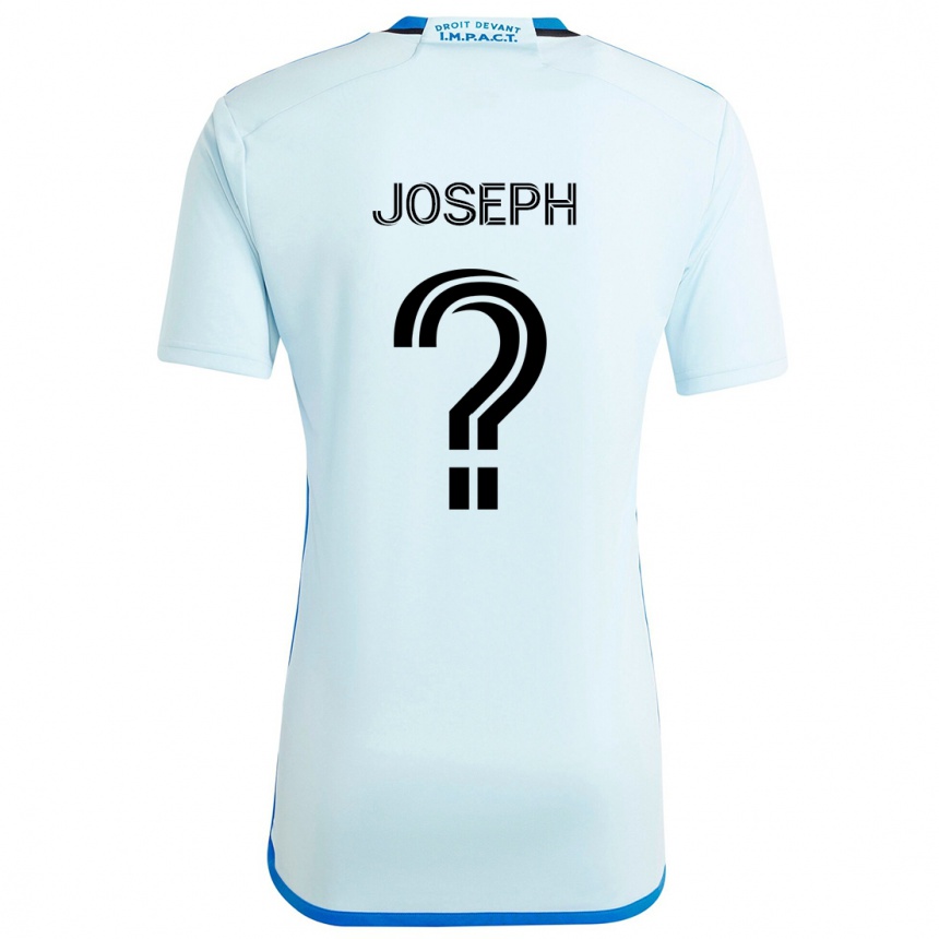 Niño Fútbol Camiseta Sebastien Joseph #0 Azul Hielo 2ª Equipación 2024/25 Argentina