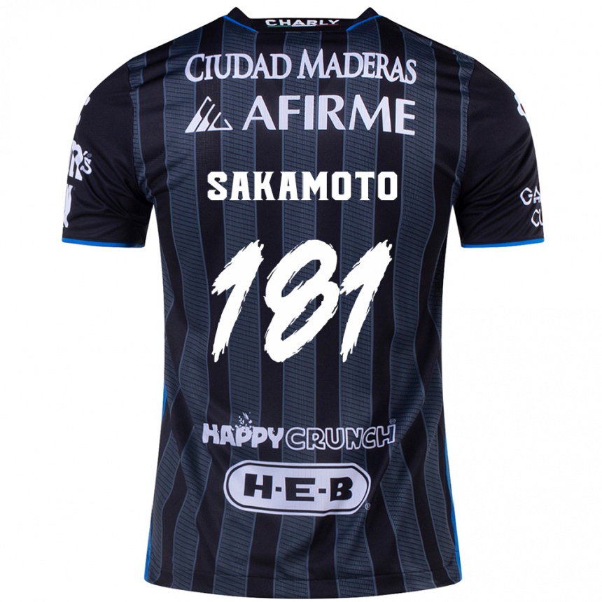 Niño Fútbol Camiseta Stellan Sakamoto #181 Blanco Negro 2ª Equipación 2024/25 Argentina