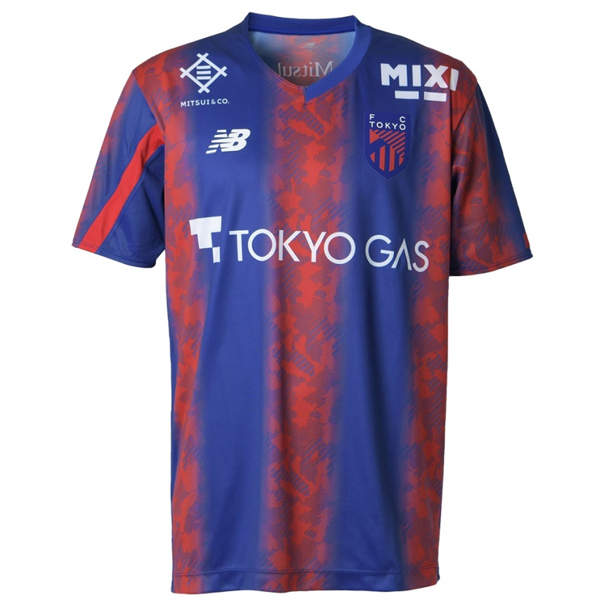 Hombre Fútbol Camiseta Rento Kitagawa #16 Azul Rojo 1ª Equipación 2024/25 Argentina