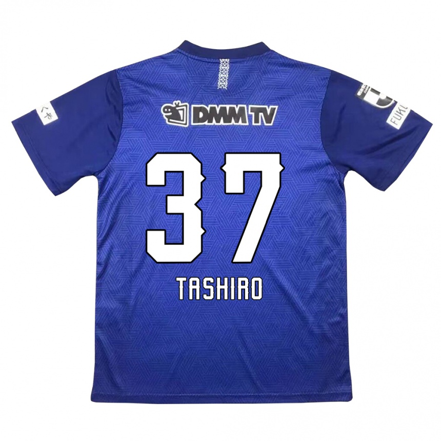 Hombre Fútbol Camiseta Masaya Tashiro #37 Azul Oscuro 1ª Equipación 2024/25 Argentina