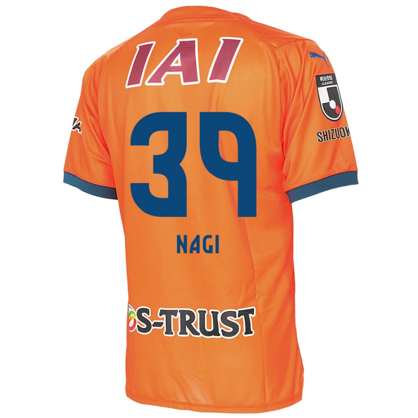 Hombre Fútbol Camiseta Nagi Kawatani #39 Naranja Azul 1ª Equipación 2024/25 Argentina