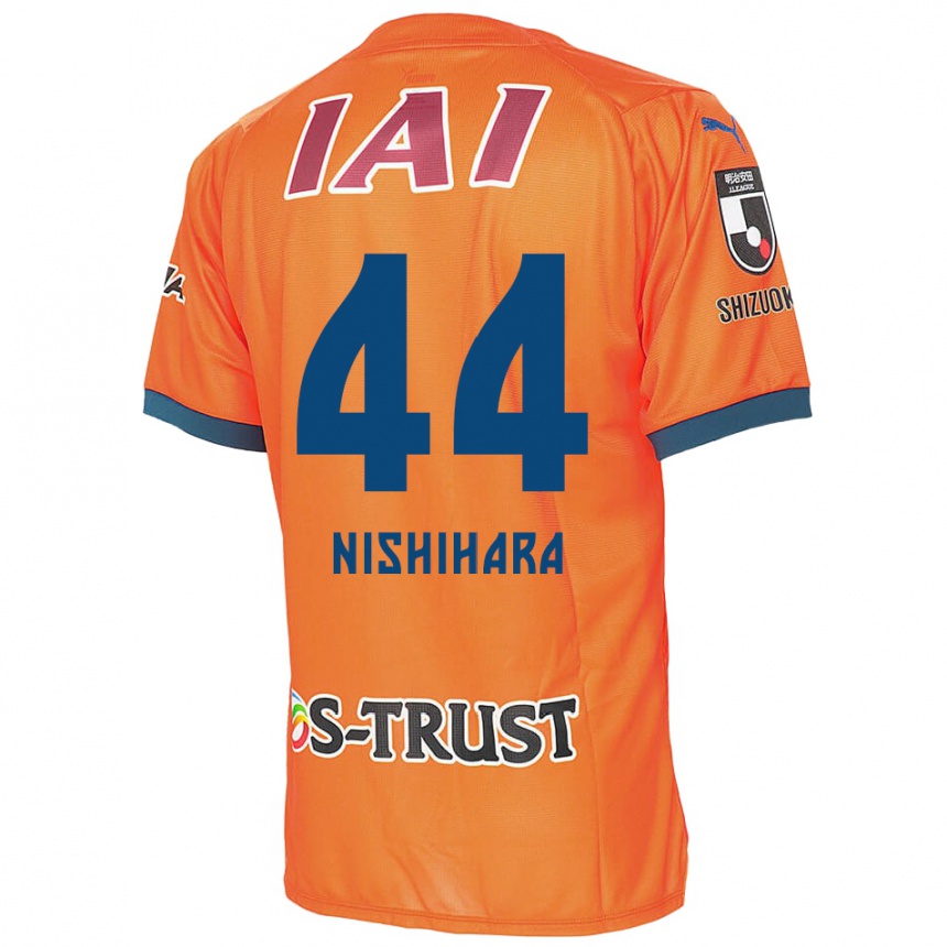 Hombre Fútbol Camiseta Motoki Nishihara #44 Naranja Azul 1ª Equipación 2024/25 Argentina