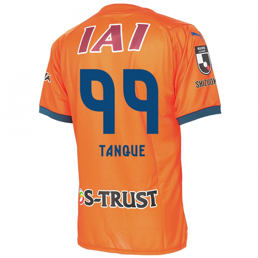 Hombre Fútbol Camiseta Douglas Tanque #99 Naranja Azul 1ª Equipación 2024/25 Argentina