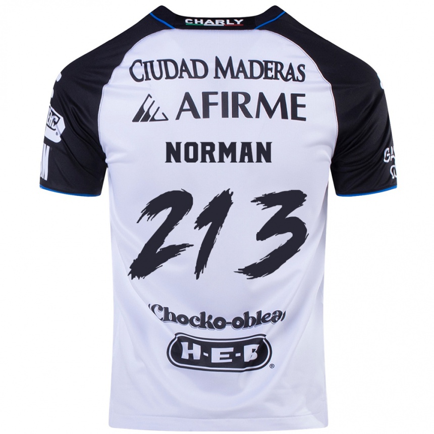 Hombre Fútbol Camiseta Humberto Norman #213 Azul Negro 1ª Equipación 2024/25 Argentina