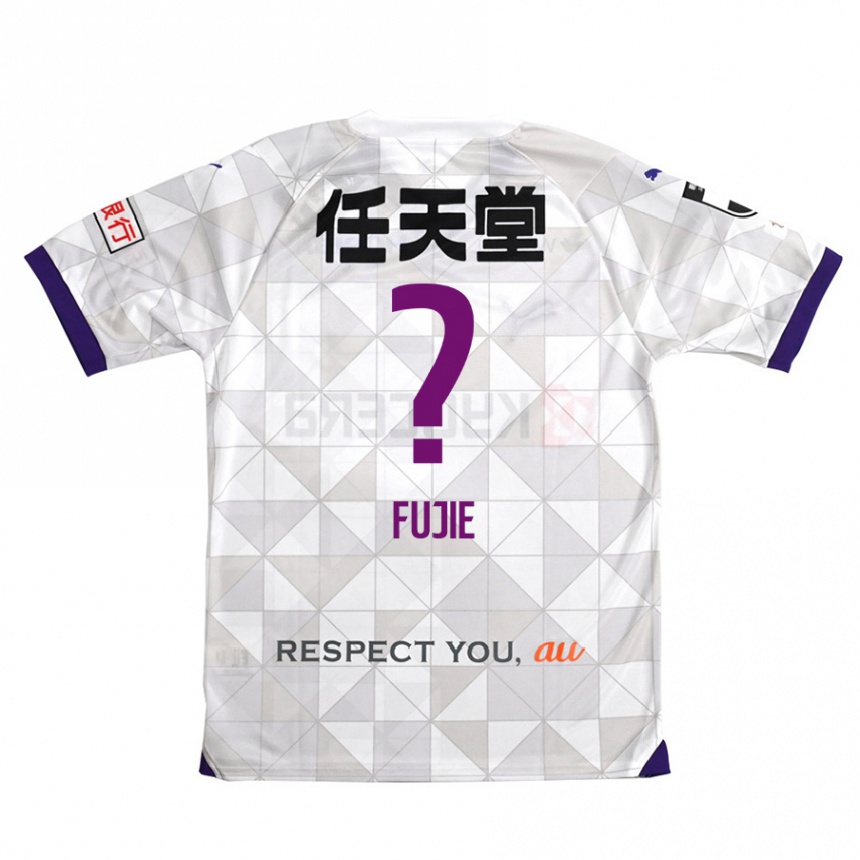 Hombre Fútbol Camiseta Arumu Fujie #0 Blanco Morado 2ª Equipación 2024/25 Argentina