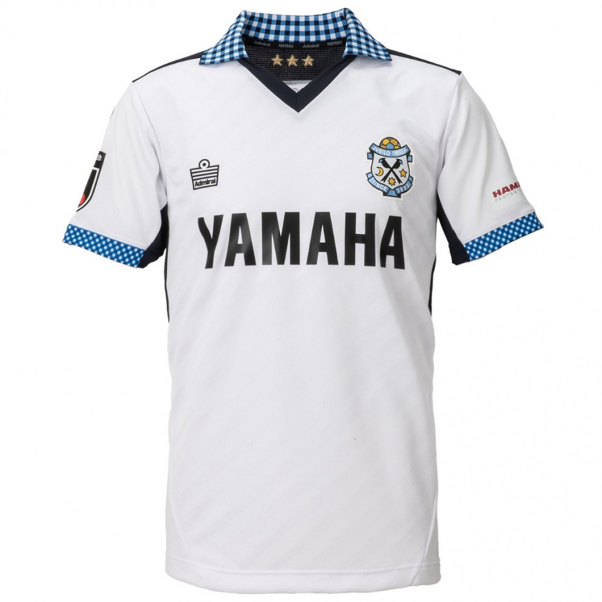 Hombre Fútbol Camiseta Ryo Germain #11 Blanco Negro 2ª Equipación 2024/25 Argentina