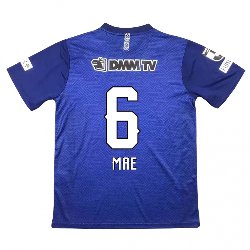 Mujer Fútbol Camiseta Hiroyuki Mae #6 Azul Oscuro 1ª Equipación 2024/25 Argentina