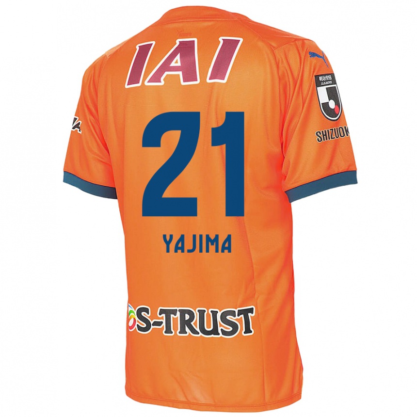 Mujer Fútbol Camiseta Shinya Yajima #21 Naranja Azul 1ª Equipación 2024/25 Argentina