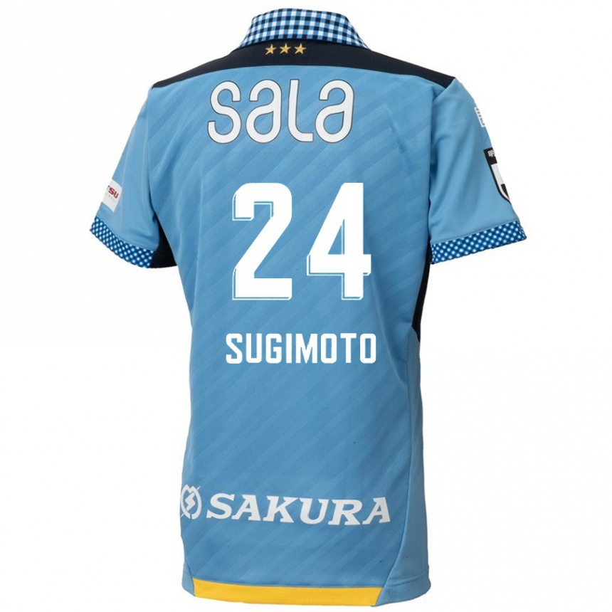 Mujer Fútbol Camiseta Mitsuki Sugimoto #24 Azul Negro 1ª Equipación 2024/25 Argentina