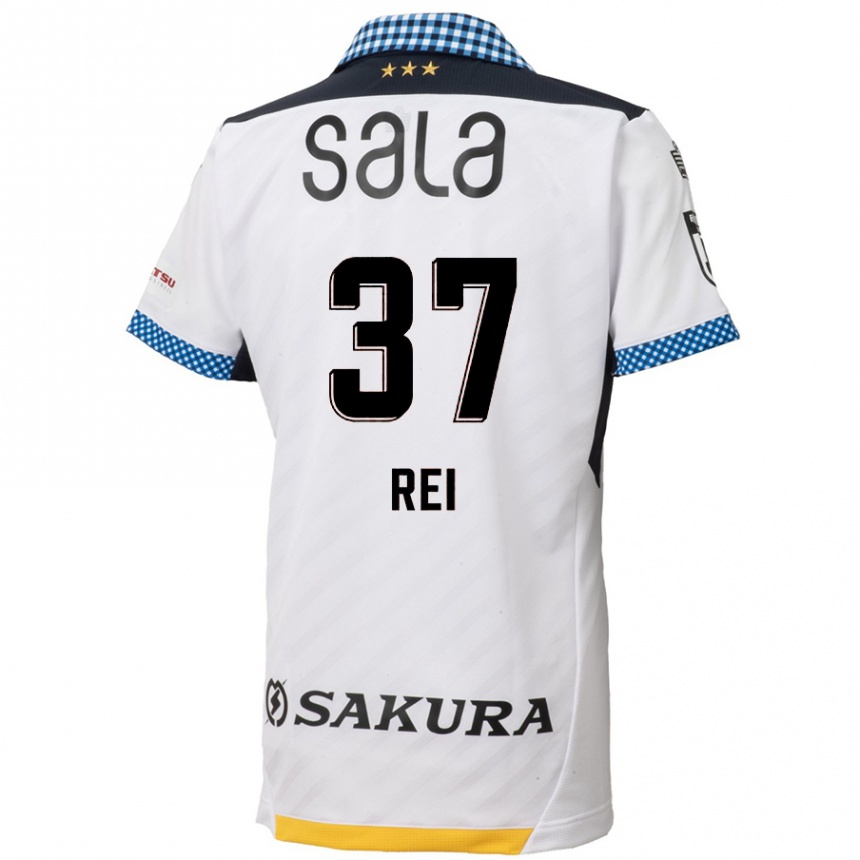 Mujer Fútbol Camiseta Rei Hirakawa #37 Blanco Negro 2ª Equipación 2024/25 Argentina