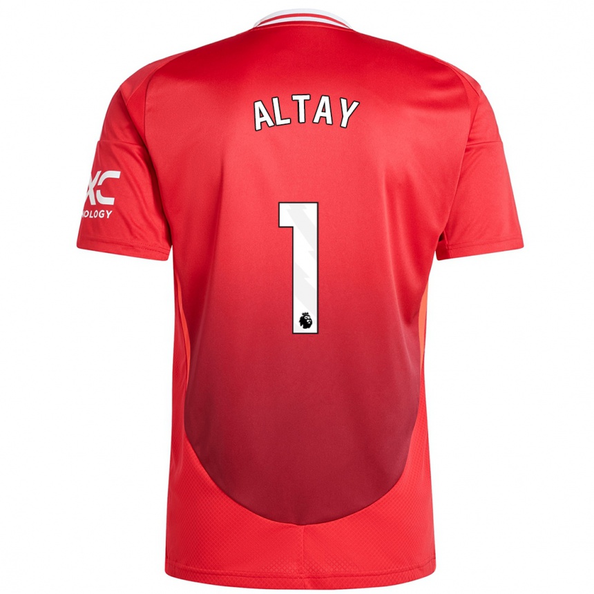 Niño Fútbol Camiseta Altay Bayindir #1 Rojo Brillante 1ª Equipación 2024/25 Argentina