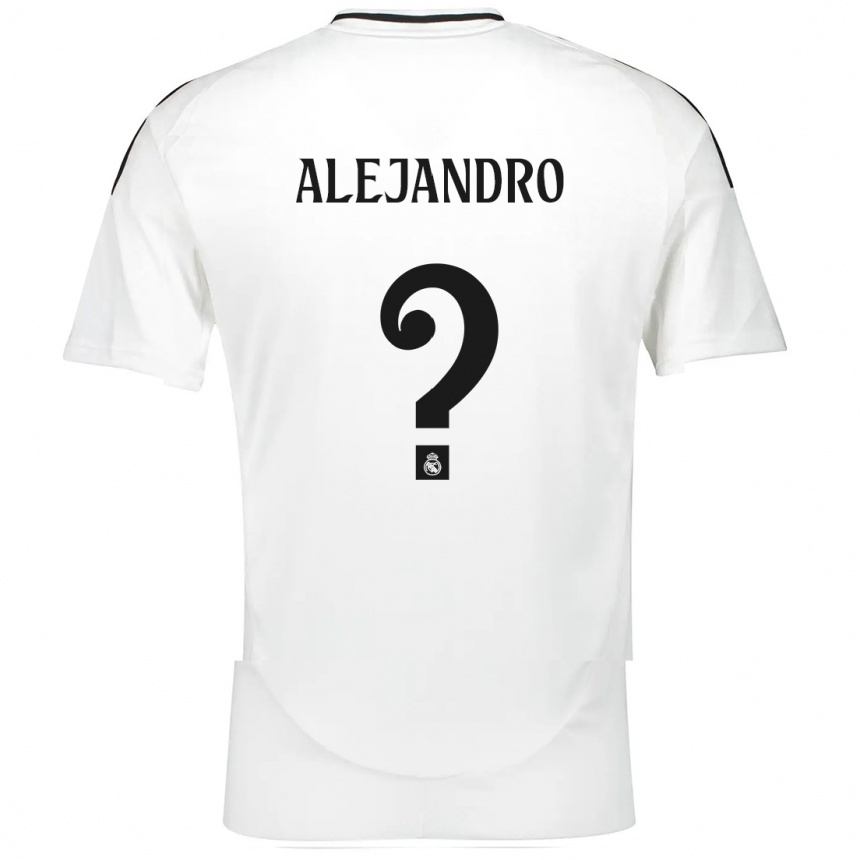 Niño Fútbol Camiseta Alejandro Hernández #0 Blanco 1ª Equipación 2024/25 Argentina