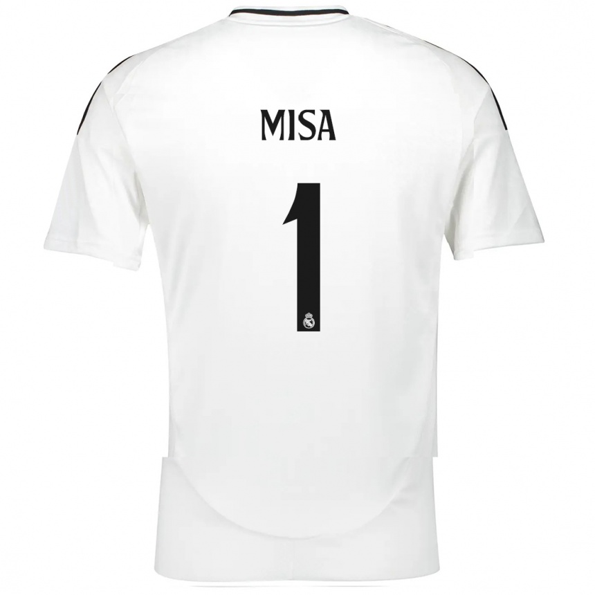 Niño Fútbol Camiseta Misa Rodríguez #1 Blanco 1ª Equipación 2024/25 Argentina