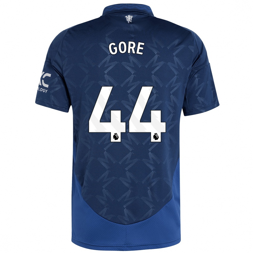 Niño Fútbol Camiseta Daniel Gore #44 Índigo 2ª Equipación 2024/25 Argentina