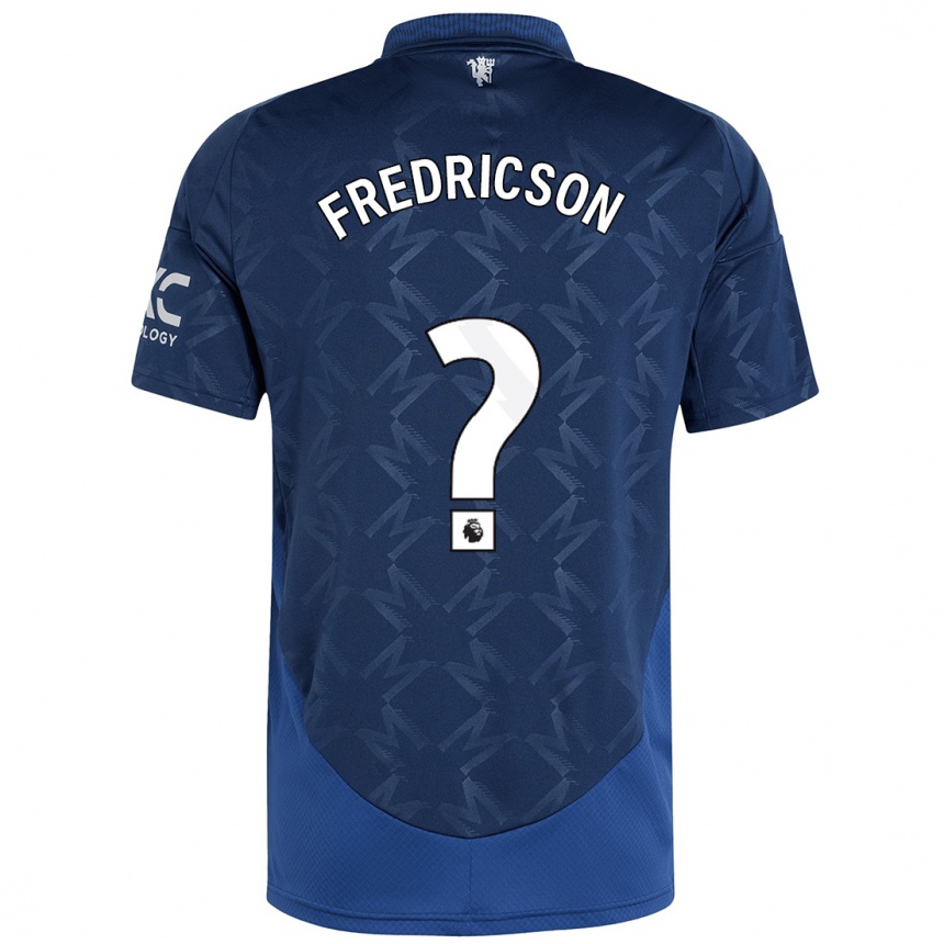 Niño Fútbol Camiseta Tyler Fredricson #0 Índigo 2ª Equipación 2024/25 Argentina