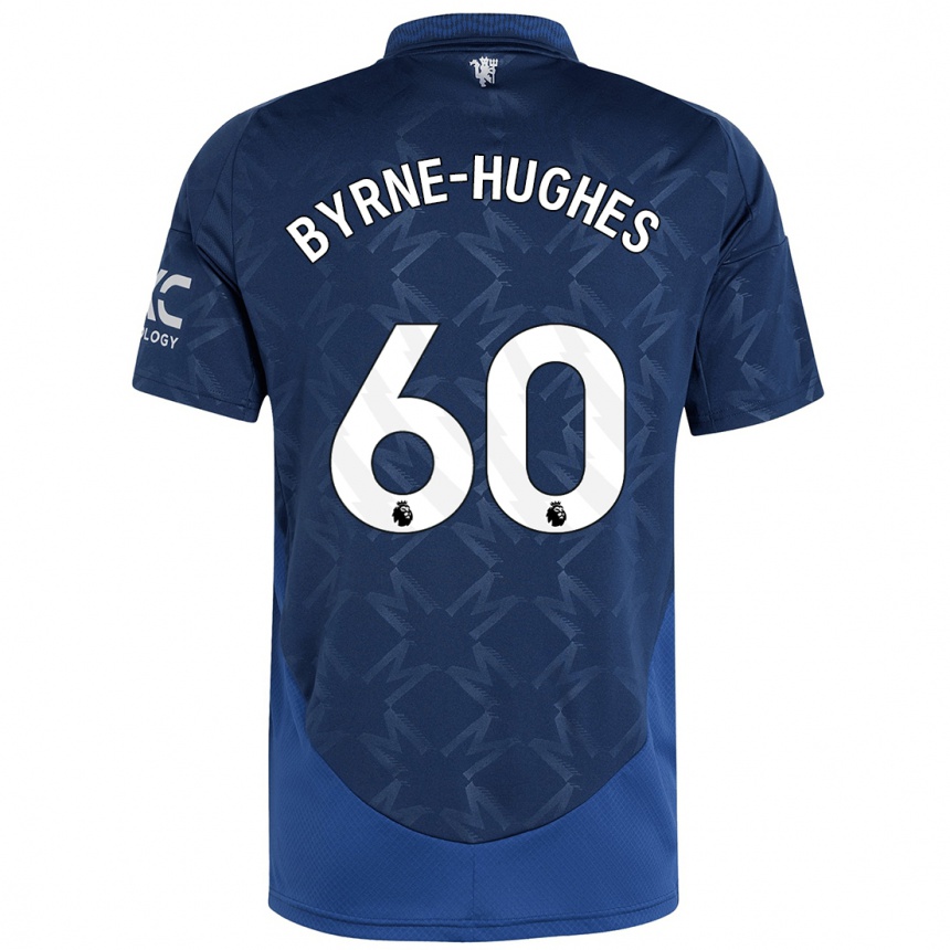 Niño Fútbol Camiseta Cameron Byrne-Hughes #60 Índigo 2ª Equipación 2024/25 Argentina