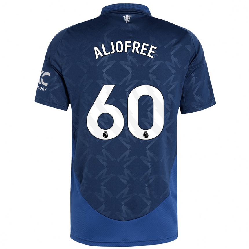 Niño Fútbol Camiseta Sonny Aljofree #60 Índigo 2ª Equipación 2024/25 Argentina