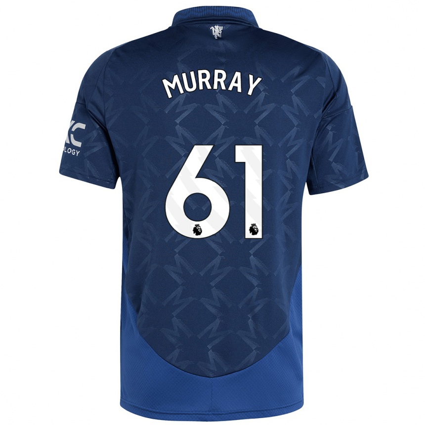 Niño Fútbol Camiseta Sam Murray #61 Índigo 2ª Equipación 2024/25 Argentina