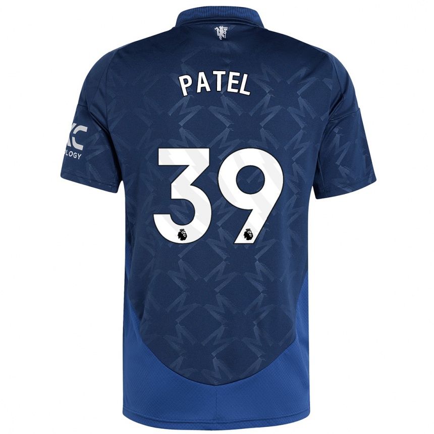 Niño Fútbol Camiseta Safia Middleton-Patel #39 Índigo 2ª Equipación 2024/25 Argentina