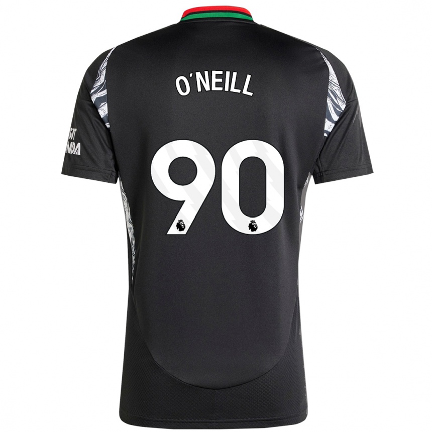 Niño Fútbol Camiseta Ceadach O'neill #90 Negro 2ª Equipación 2024/25 Argentina