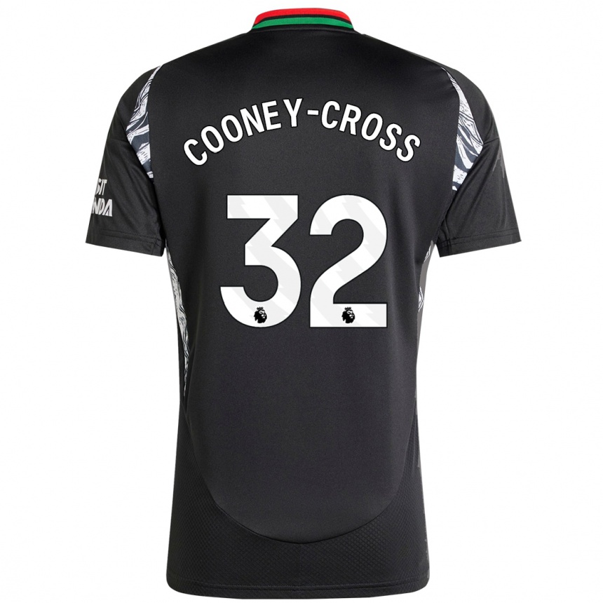 Niño Fútbol Camiseta Kyra Cooney-Cross #32 Negro 2ª Equipación 2024/25 Argentina