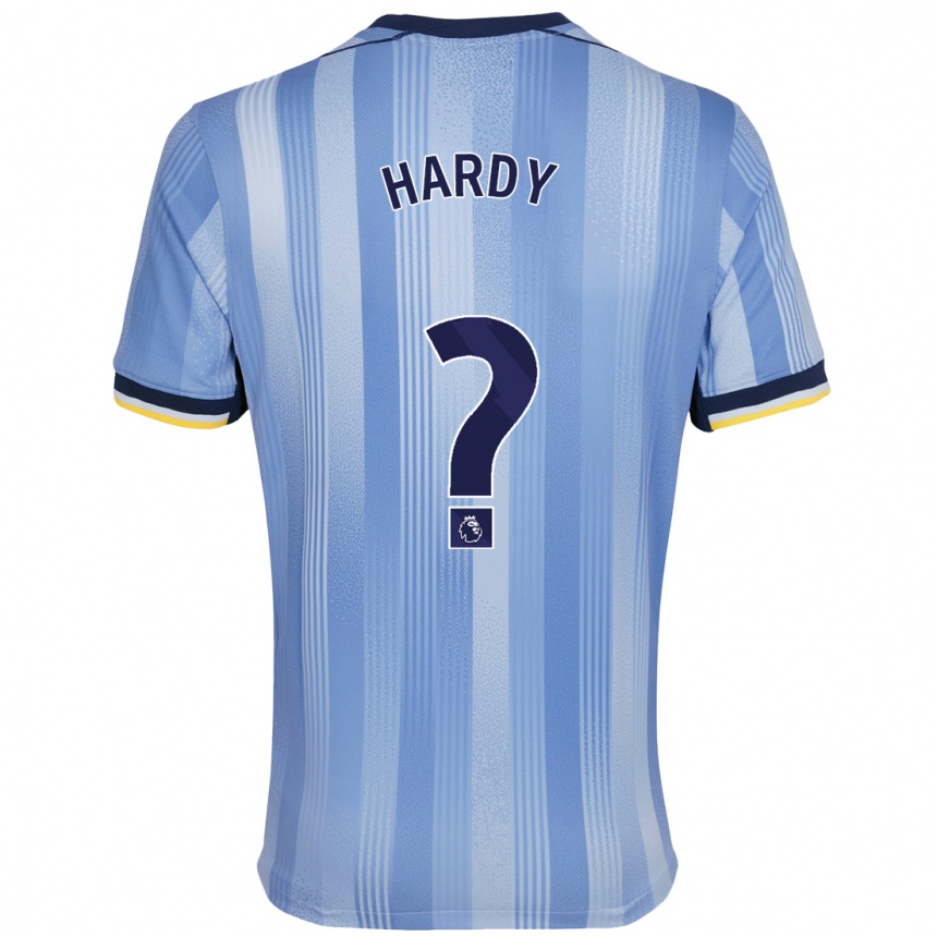 Niño Fútbol Camiseta Malachi Hardy #0 Azul Claro 2ª Equipación 2024/25 Argentina