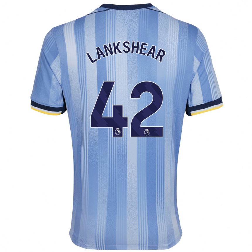 Niño Fútbol Camiseta Will Lankshear #42 Azul Claro 2ª Equipación 2024/25 Argentina