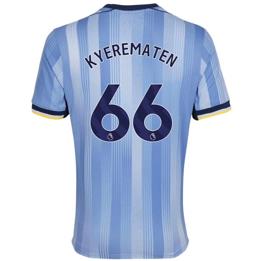 Niño Fútbol Camiseta Rio Kyerematen #66 Azul Claro 2ª Equipación 2024/25 Argentina