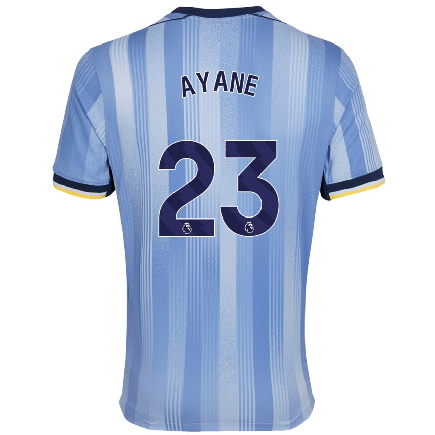 Niño Fútbol Camiseta Rosella Ayane #23 Azul Claro 2ª Equipación 2024/25 Argentina