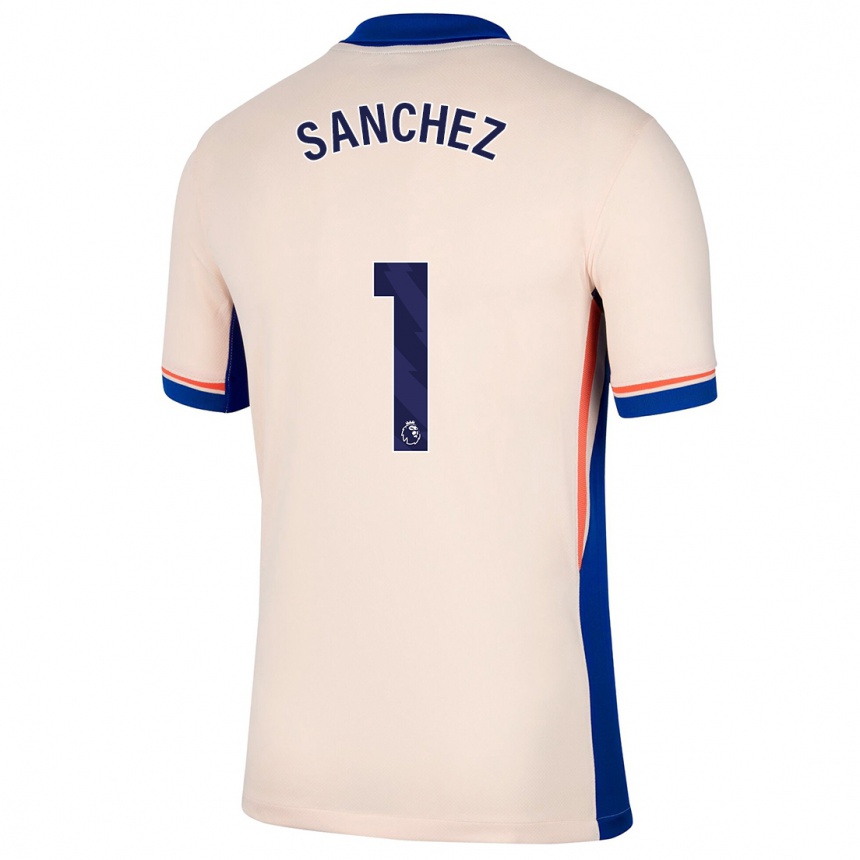 Niño Fútbol Camiseta Robert Sánchez #1 Beige Claro 2ª Equipación 2024/25 Argentina