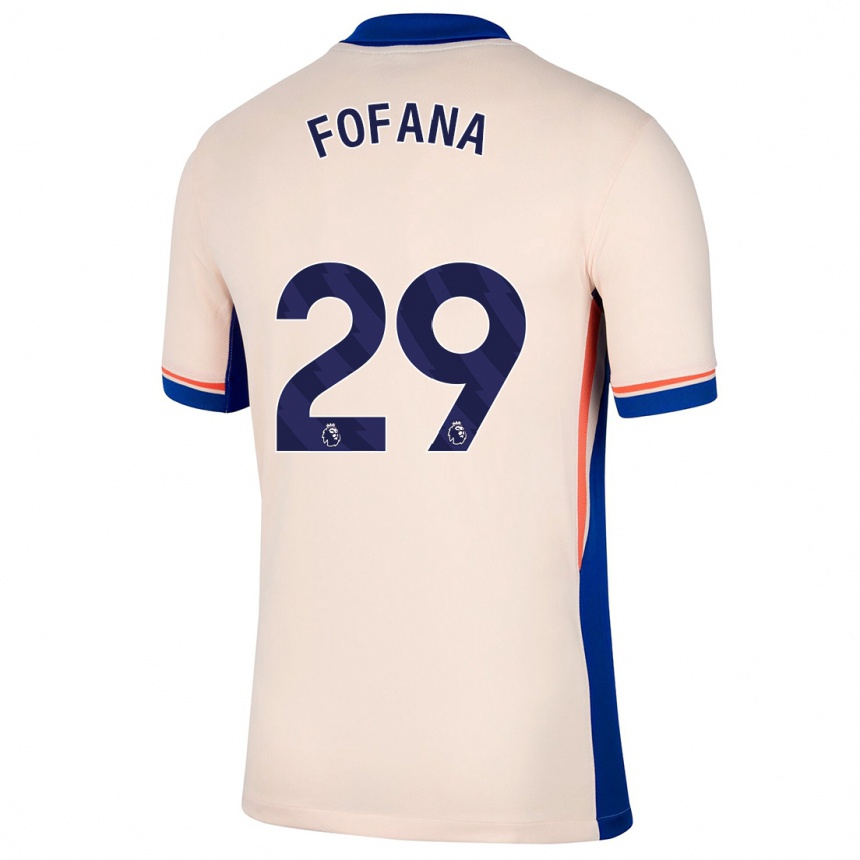 Niño Fútbol Camiseta Wesley Fofana #29 Beige Claro 2ª Equipación 2024/25 Argentina