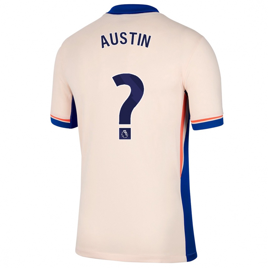 Niño Fútbol Camiseta Jack Austin #0 Beige Claro 2ª Equipación 2024/25 Argentina