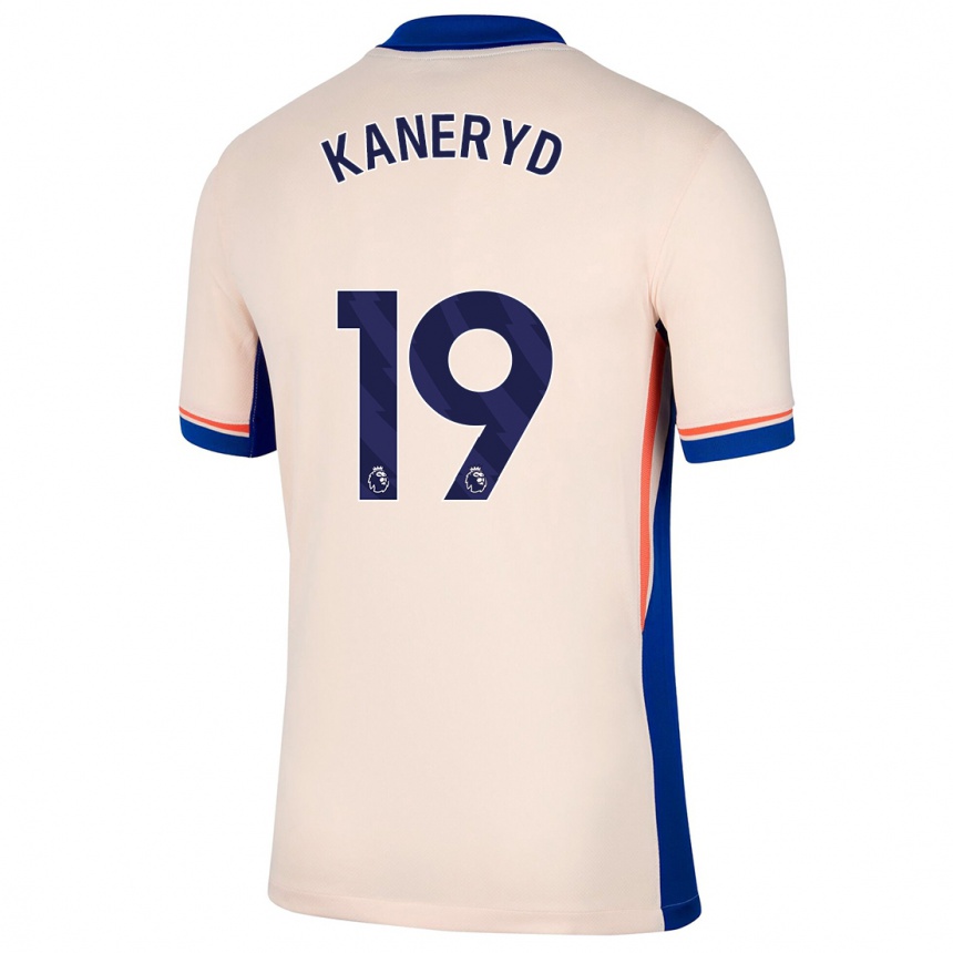 Niño Fútbol Camiseta Johanna Rytting Kaneryd #19 Beige Claro 2ª Equipación 2024/25 Argentina