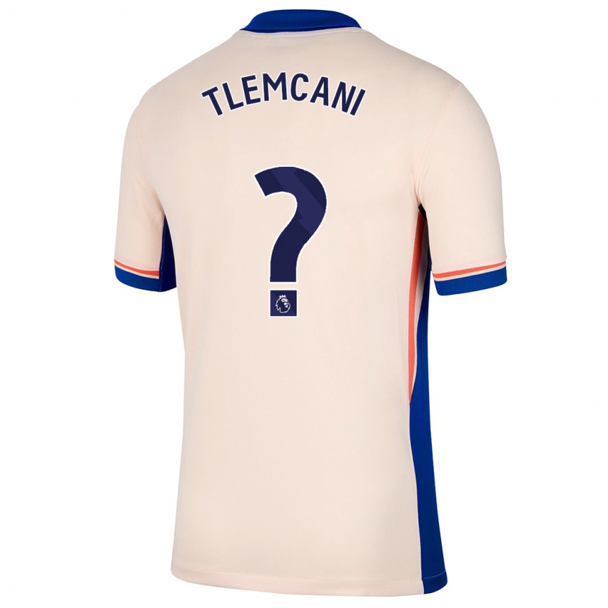 Niño Fútbol Camiseta Sami Tlemcani #0 Beige Claro 2ª Equipación 2024/25 Argentina