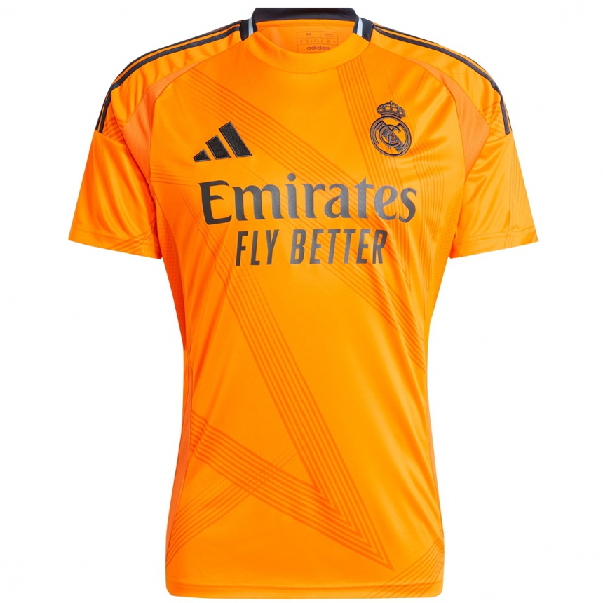 Niño Fútbol Camiseta Thibaut Courtois #1 Naranja 2ª Equipación 2024/25 Argentina