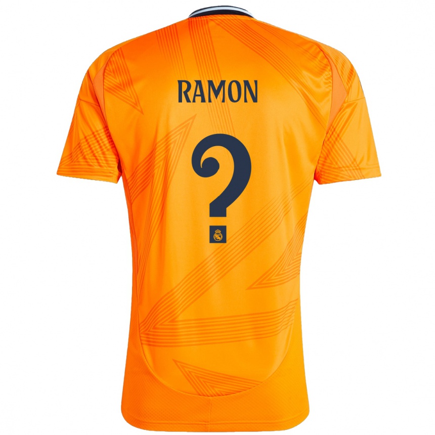 Niño Fútbol Camiseta Jacobo Ramon #0 Naranja 2ª Equipación 2024/25 Argentina