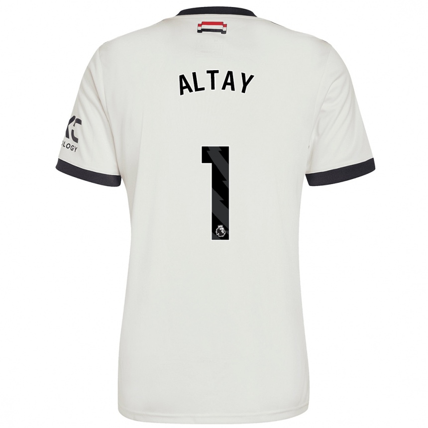 Niño Fútbol Camiseta Altay Bayindir #1 Blanquecino Equipación Tercera 2024/25 Argentina