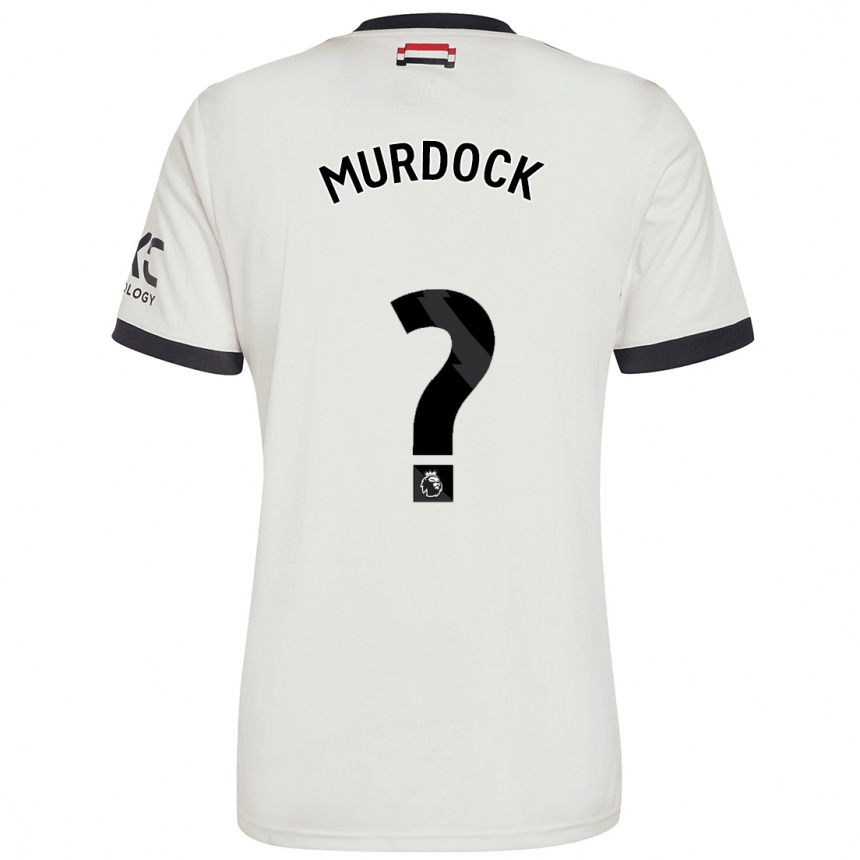 Niño Fútbol Camiseta Will Murdock #0 Blanquecino Equipación Tercera 2024/25 Argentina