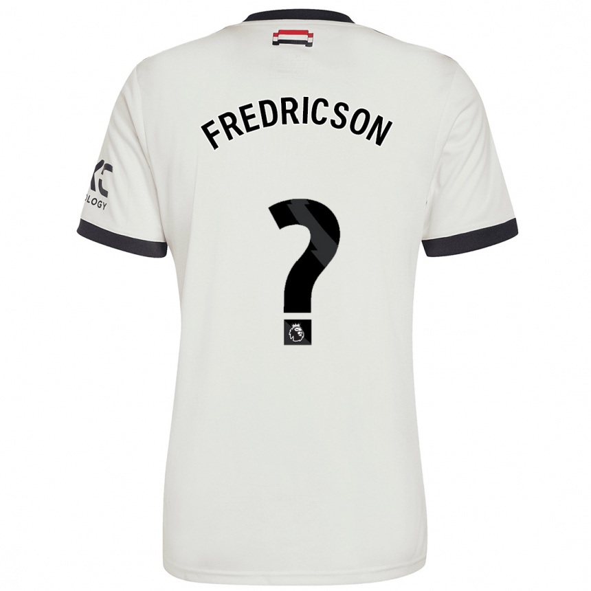 Niño Fútbol Camiseta Tyler Fredricson #0 Blanquecino Equipación Tercera 2024/25 Argentina